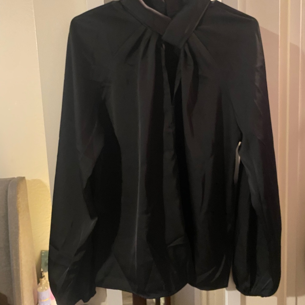 Elegant Black Women's Top